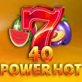 40 Power Hot online game logo by Amusnet Interactive on bigboostcasinoo.com