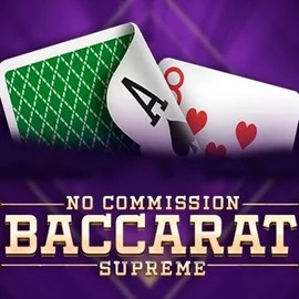 Baccarat Supreme online game logo by OneTouch Games on bigboostcasinoo.com