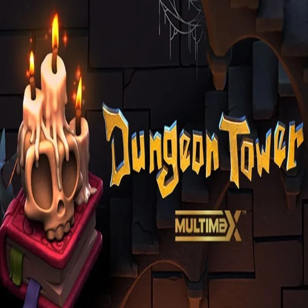 Dungeon Tower online game logo by Peter & Sons on bigboostcasinoo.com
