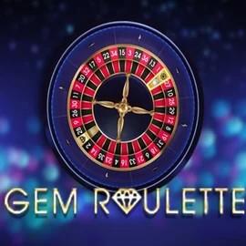Gem Roulette slot logo by iSoftBet at Big Boost Casino