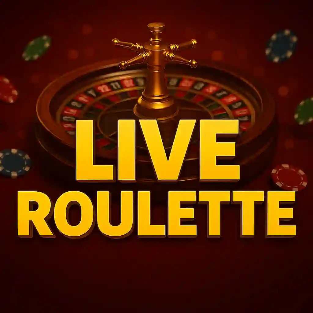 Live Roulette game by Evolution – logo hosted on Big Boost Casino
