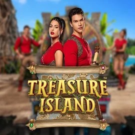 Treasure Island slot logo by Pragmatic Play at Big Boost Casino